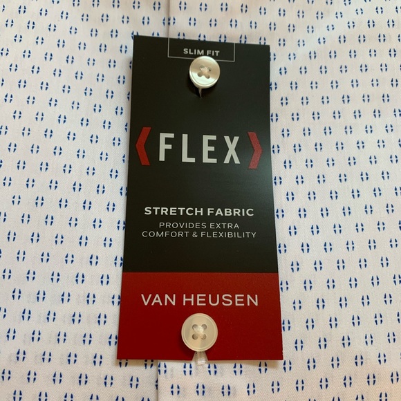 Van Heusen Slim-Fit Flex Collar Shirt - Picture 6 of 9